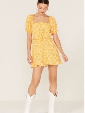 Show Me Your Mumu Sophie Dress in Golden Fields Size XL